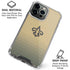 NFL New Orleans Saints Breakaway iPhone 16 Pro Clear Case